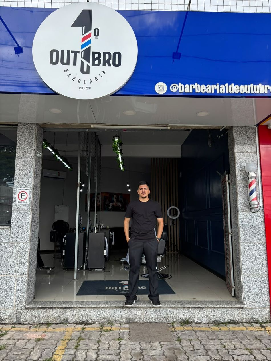 Ambiente da barbearia